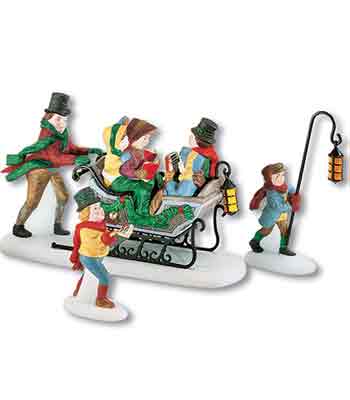 Caroling with the Cratchit Family