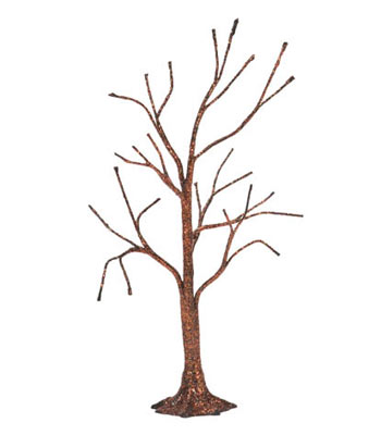 Copper Glitter Bare Branch Tree
