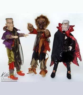 Sinister Mantel Dolls