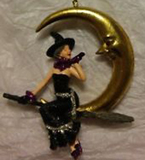 Witch in Moon Orn