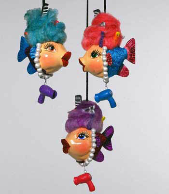 Stylist Kissing Fish