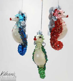 Kissing Seahorse Ornament